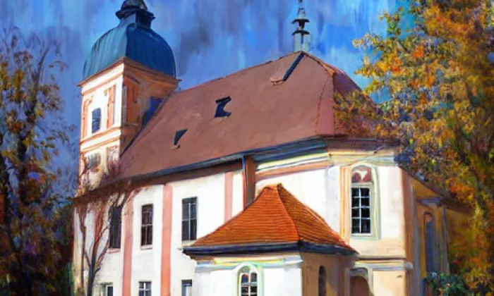 Kostel svatého Vavřince (Kožlany) – spring