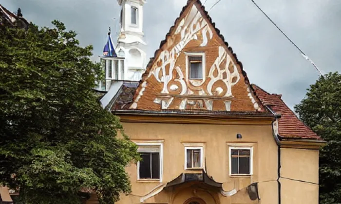 kostel svatého Vavřince (Komín) – podzim