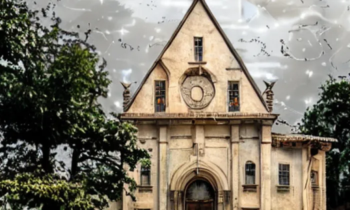 kostel svatého Vavřince (Komín) – noc