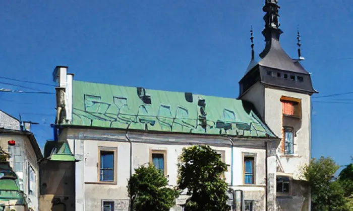 Kostel svatého Vavřince (Kostomlaty pod Milešovkou) – podzim