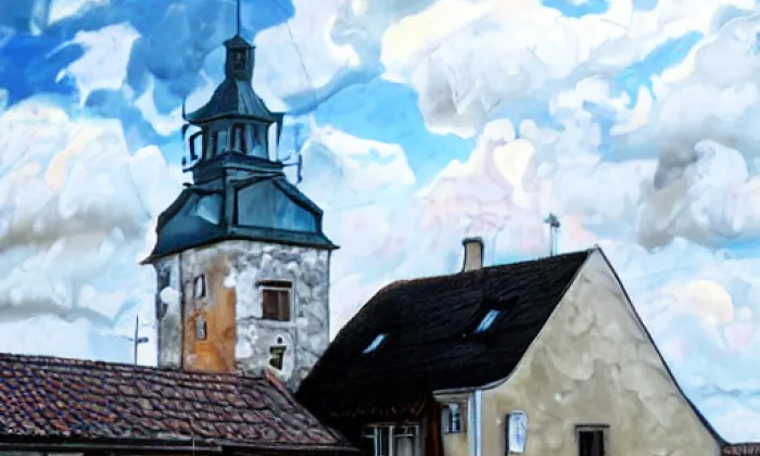 Kostel svatého Vavřince (Přídolí) – podzim