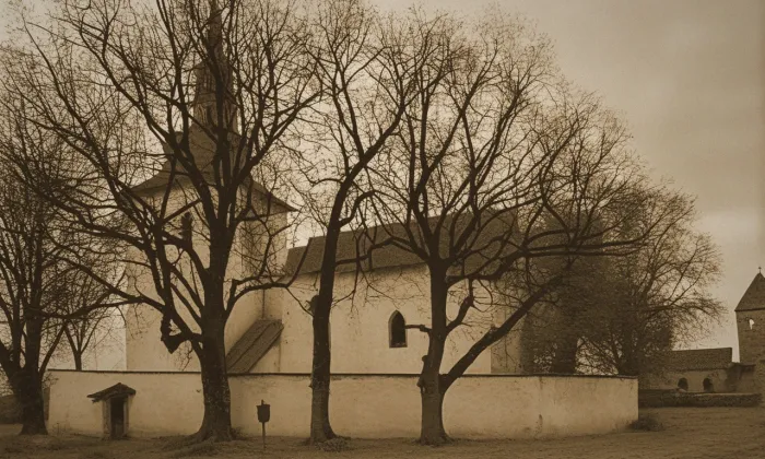 Kostel svatého Vavřince (Podlesice) – historical