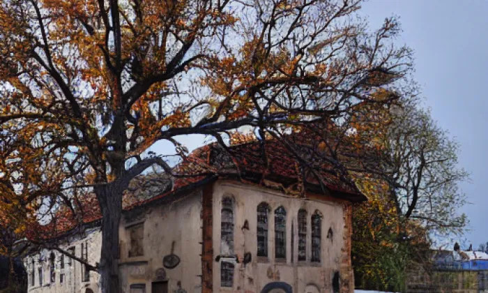 Kostel svatého Vavřince (Podlesice) – noc