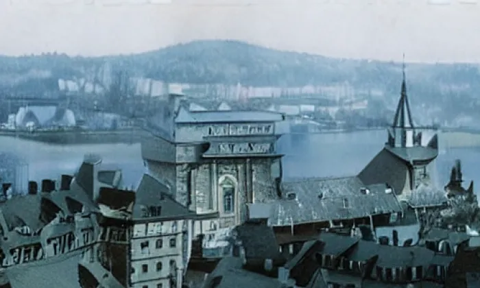 Kostel svatého Vavřince (Tatobity) – autumn