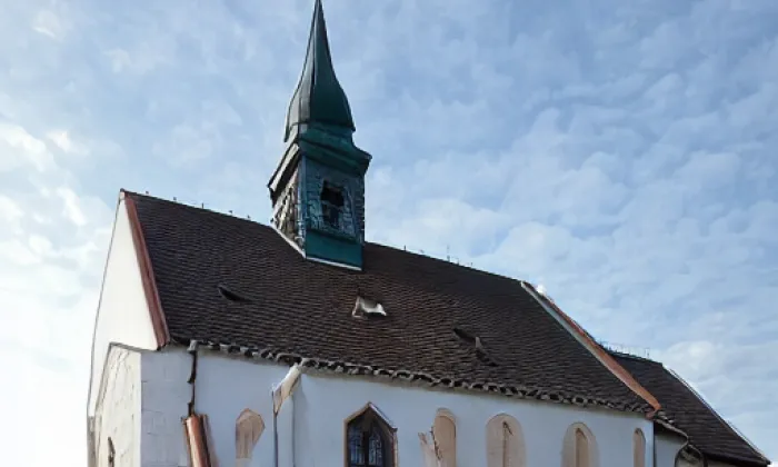 Kostel svatého Vavřince (Ves) – winter