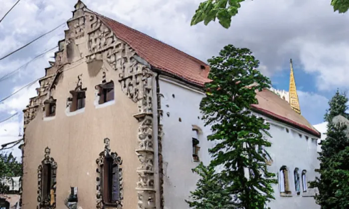 Kostel svatého Vavřince v Rumburku – léto