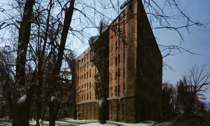 kostel svatého Vojtěcha (Bojiště) – winter
