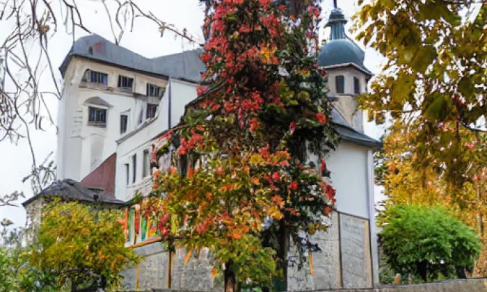 Kostel svatého Vojtěcha (Vejprnice) – léto