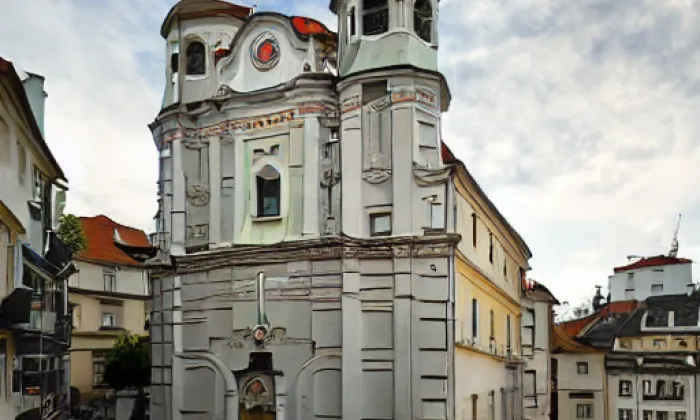 Kostel svatého Vojtěcha v Ústí nad Labem – summer