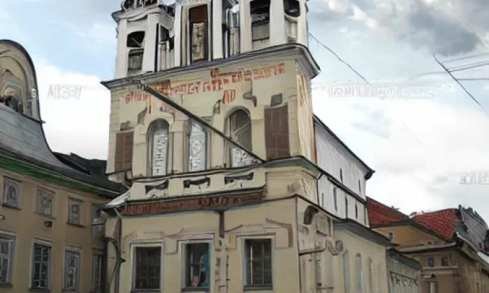 Kostel svatého Vojtěcha v Ústí nad Labem – winter