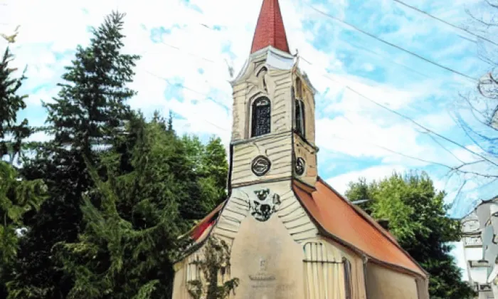 kostel svatého Zikmunda (Rapšach) – zima