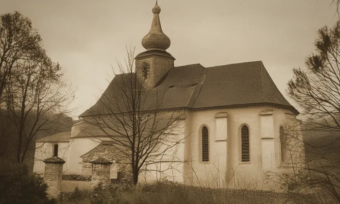 Kostel Všech svatých (Bratrušov) – historical