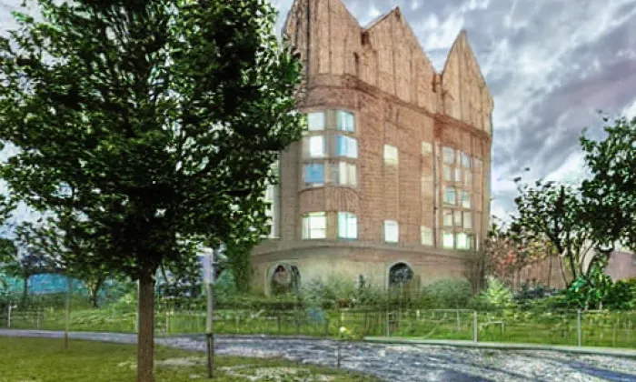 Kostel Všech svatých (Horšov) – noc