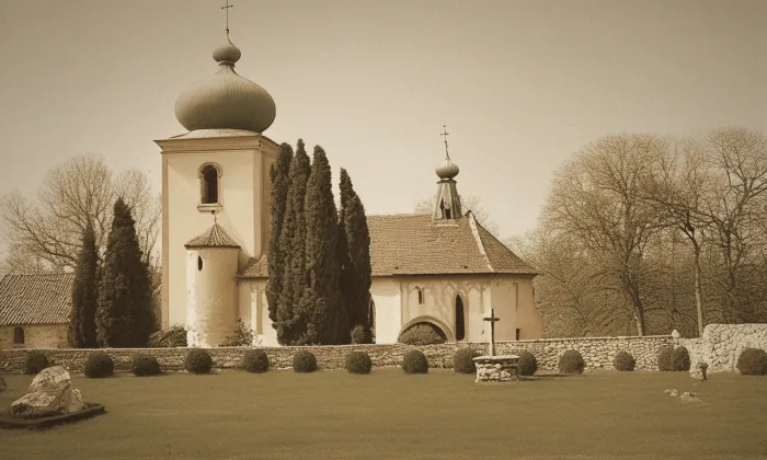 kostel Všech svatých (Knovíz) – historical