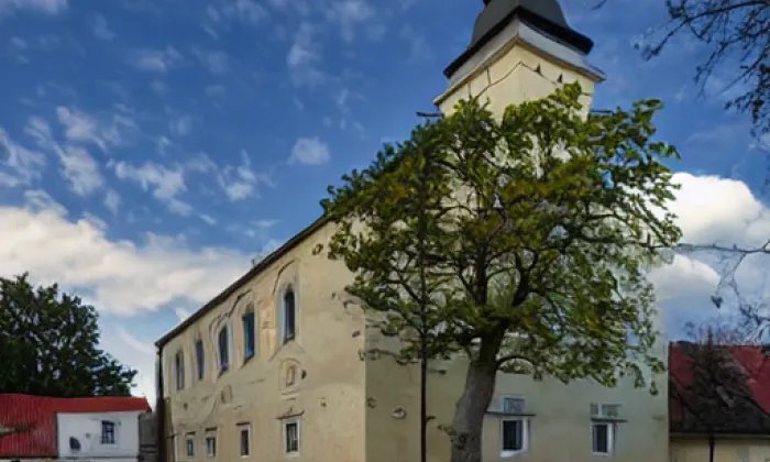 Kostel Všech svatých (Libochovice) – autumn