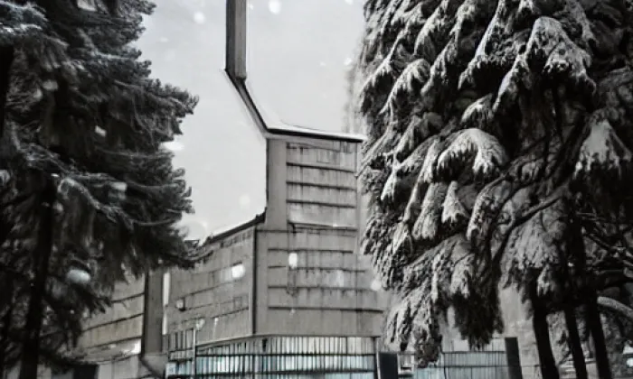 Kostel Všech svatých (Moravský Krumlov) – winter
