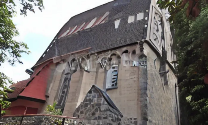 Kostel Všech svatých (Nové Město nad Metují) – noc