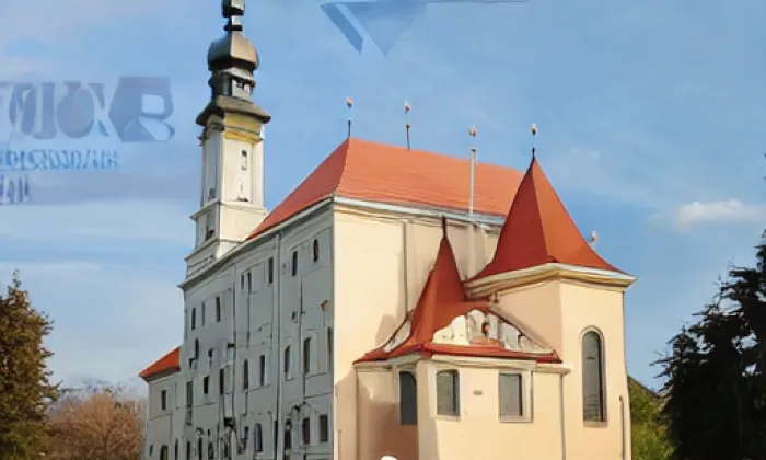 kostel Všech svatých (Ořechov) – zima