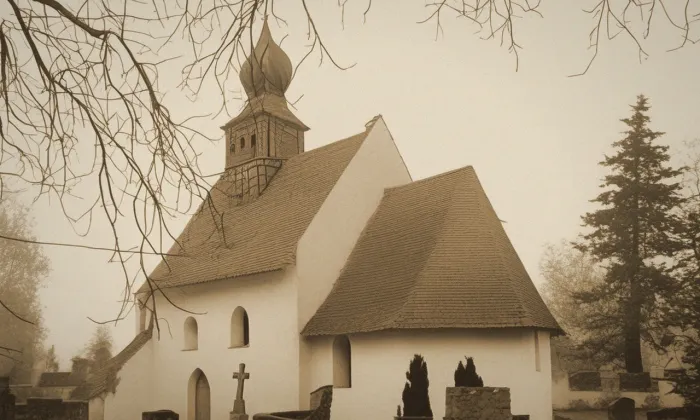 Kostel Všech svatých (Přeskače) – historical