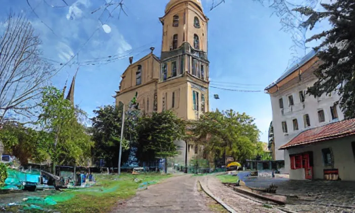 Kostel Všech svatých (Probluz) – spring