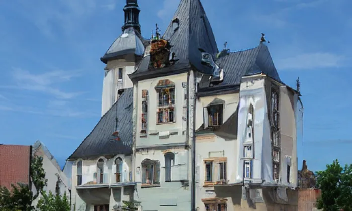 kostel Všech svatých (Sedlec) – jaro