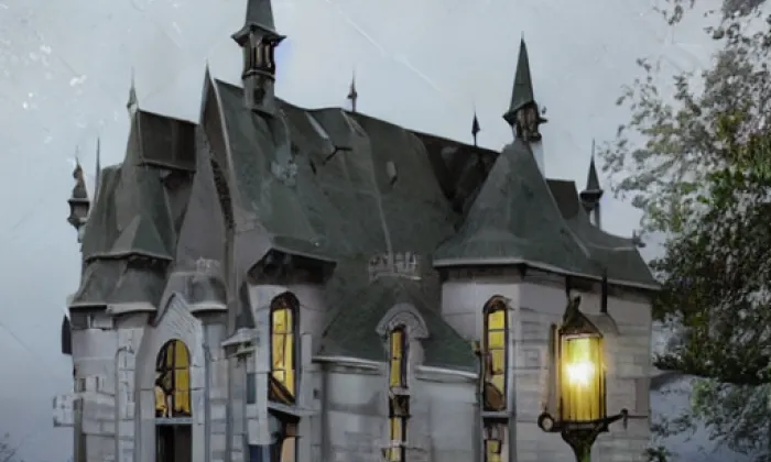 Kostel Všech svatých (Severní Předměstí) – noc
