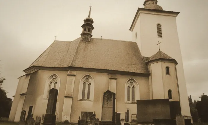 Kostel Všech svatých (Vlčovice) – historical