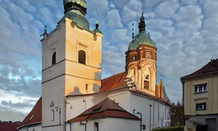 Kostel Všech svatých v Litoměřicích – iluminace