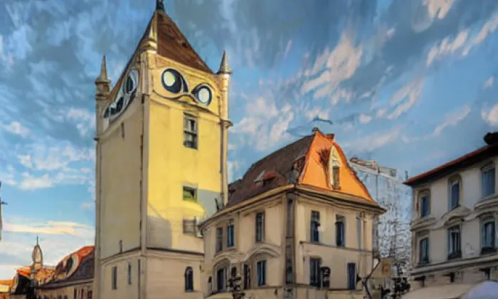 Kostel Všech svatých v Litoměřicích – summer