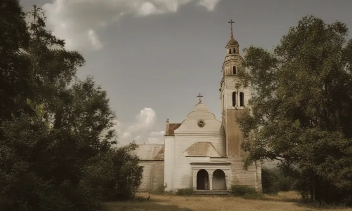 kostel Zmrtvýchvstání – historical