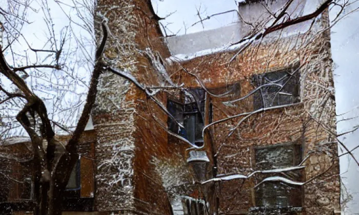 Kostel Zvěstování Panně Marii – winter