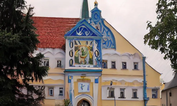 Kostel Zvěstování Panny Marie (Šumperk) – zima