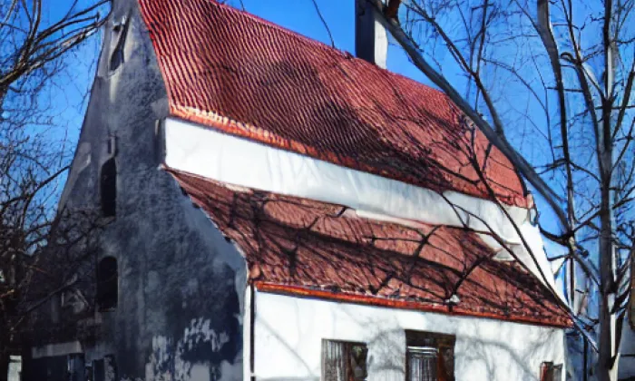 kostel Zvěstování Panny Marie (Dobrš) – zima