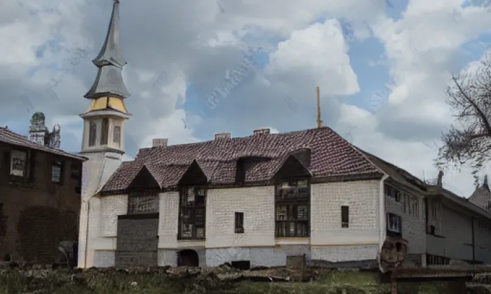 Kostel Zvěstování Panny Marie (Klášterec) – podzim