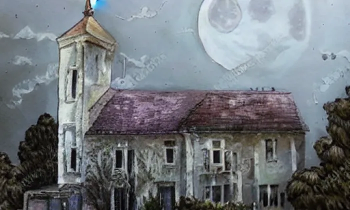 Kostel Zvěstování Panny Marie (Klášterec) – noc