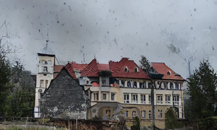 Kostel Zvěstování Panny Marie (Klášterec) – jaro