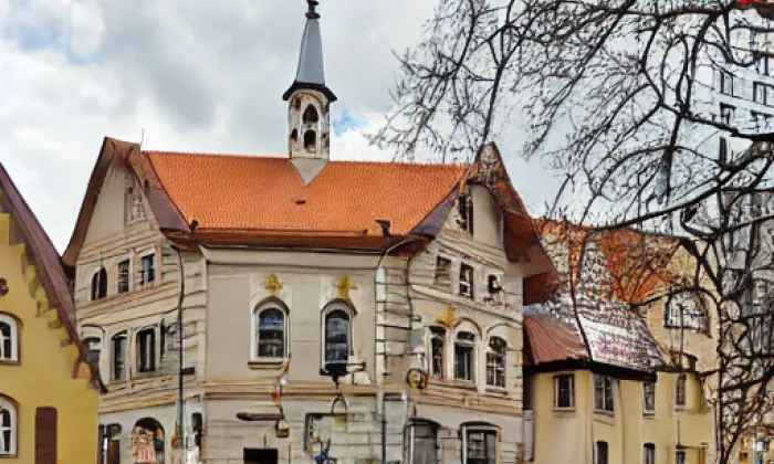 Kostel Zvěstování Panny Marie (Pardubice-Staré Město) – autumn