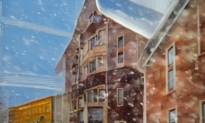 Kostel Zvěstování Panny Marie v Chebu – winter