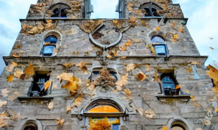 Kostel Zvěstování Panny Marie v Teplé – autumn