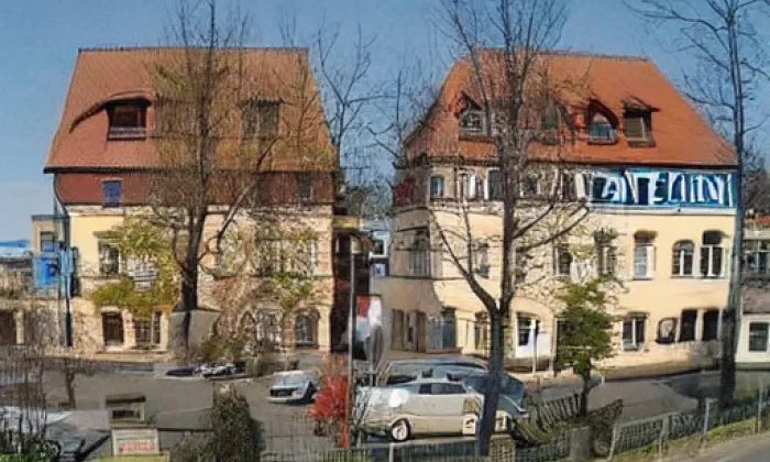 Kounicovy koleje – akvarel