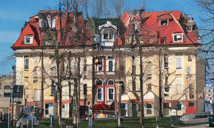 Kounicovy koleje – noc