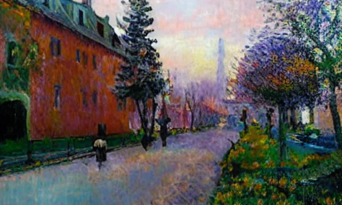 Kroměřížská Ulice – jaro