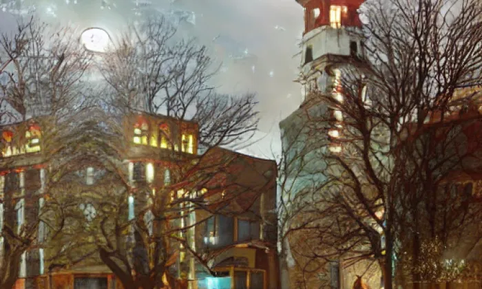 Kunčičky – noc