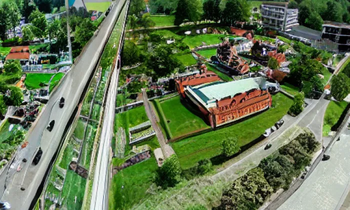 Květná zahrada – akvarel