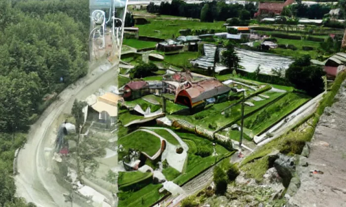 Květná zahrada – noc