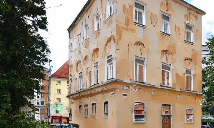 Lžín – akvarel