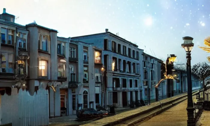 Lískovec – noc