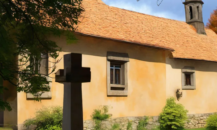 lávka přes Dřevotický potok u Vrapic – autumn