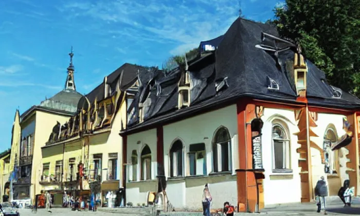 lázeňský dům čp. 58 v Kuksu – jaro