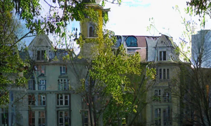 Larischova vila – jaro